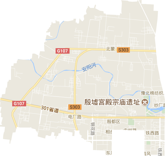 殷都區電子地圖