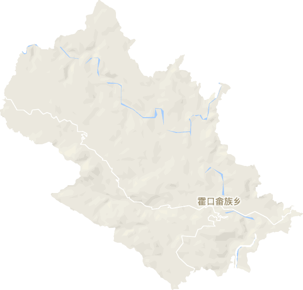 霍口畬族鄉電子地圖