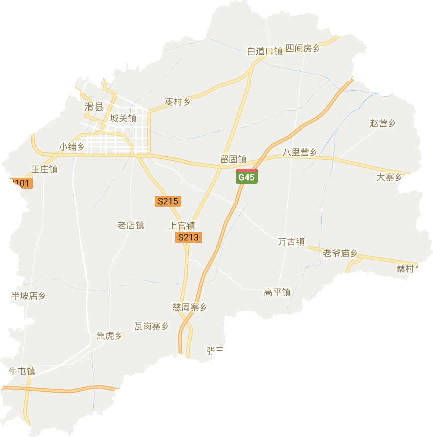 滑縣電子地圖