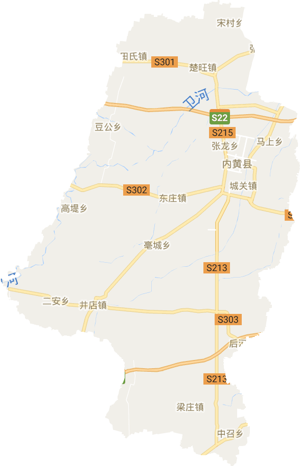 內黃縣電子地圖