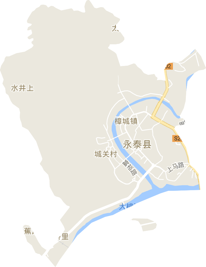 樟城鎮電子地圖