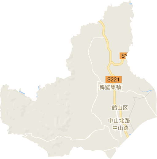 鶴山區(qū)電子地圖