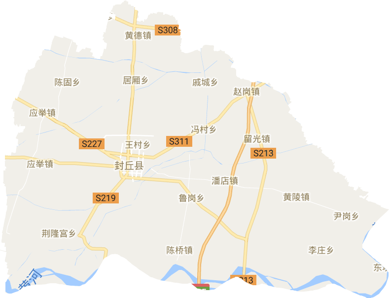 封丘縣電子地圖