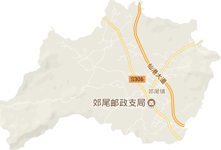 郊尾鎮(zhèn)電子地圖