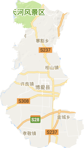博愛縣電子地圖