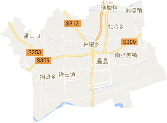 溫縣電子地圖