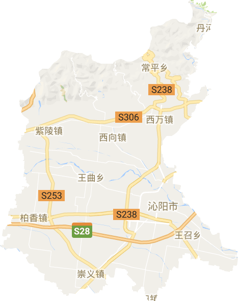 沁陽市電子地圖