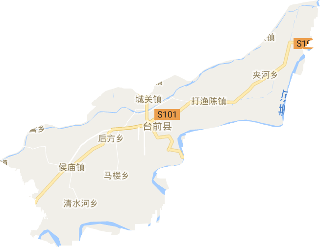 臺前縣電子地圖