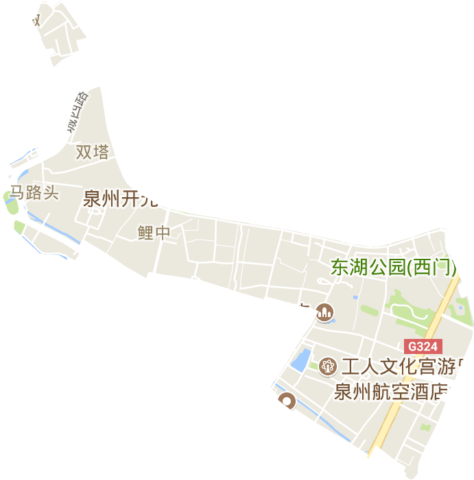 鯉中街道電子地圖