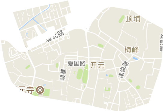 開元街道電子地圖