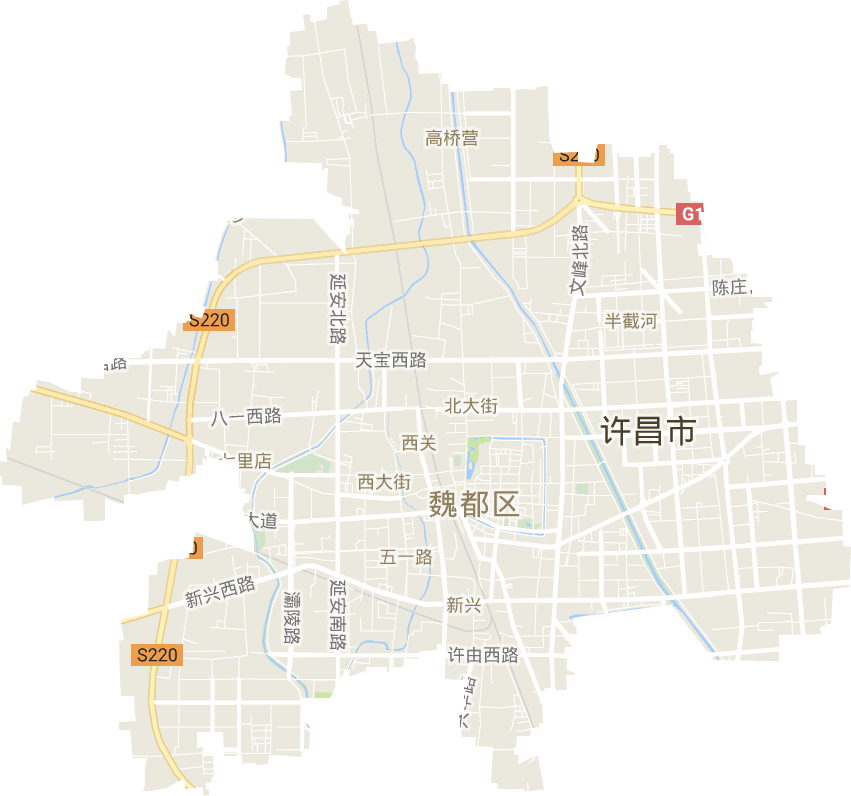魏都區電子地圖