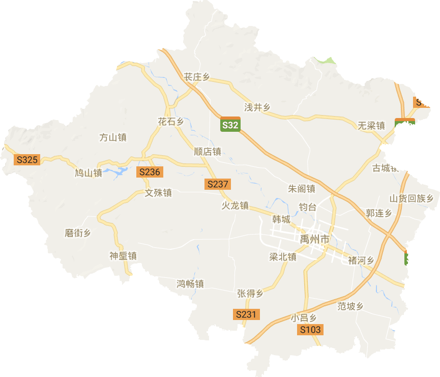 禹州市電子地圖