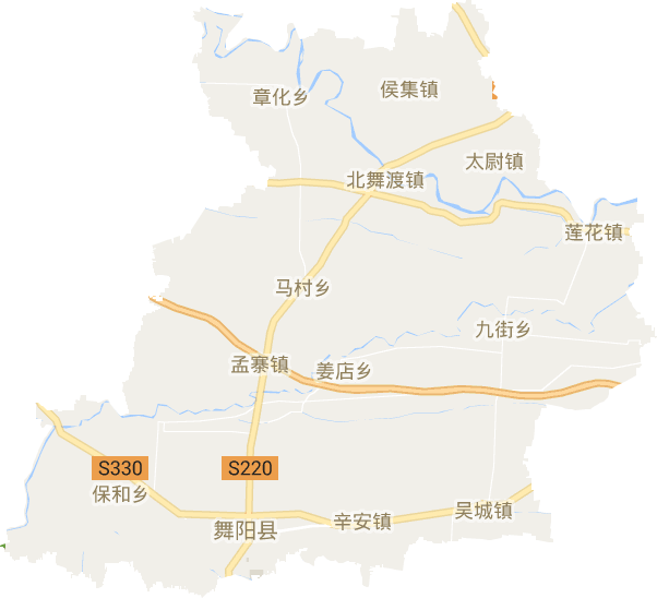 舞陽(yáng)縣電子地圖