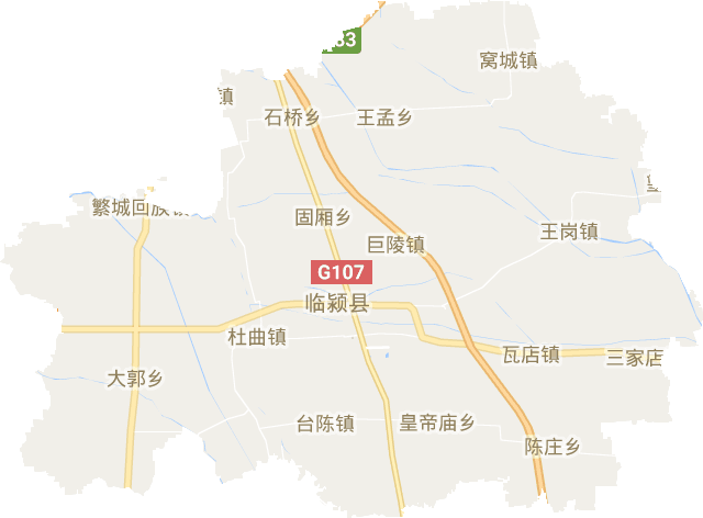 臨潁縣電子地圖