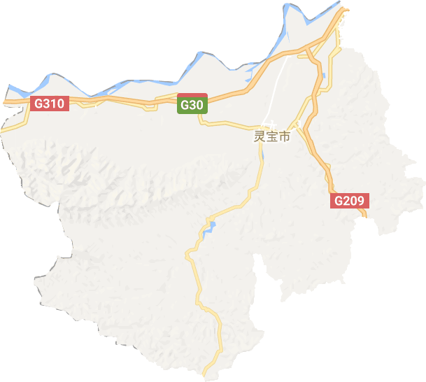 靈寶市電子地圖