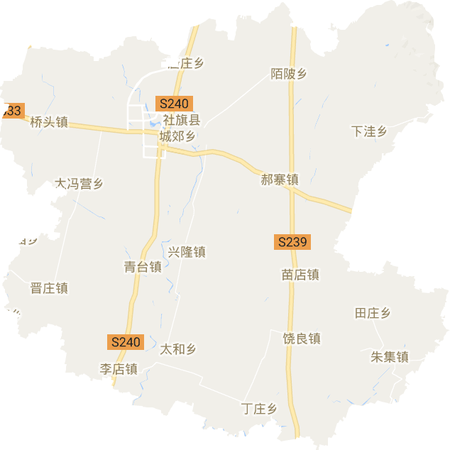 社旗縣電子地圖