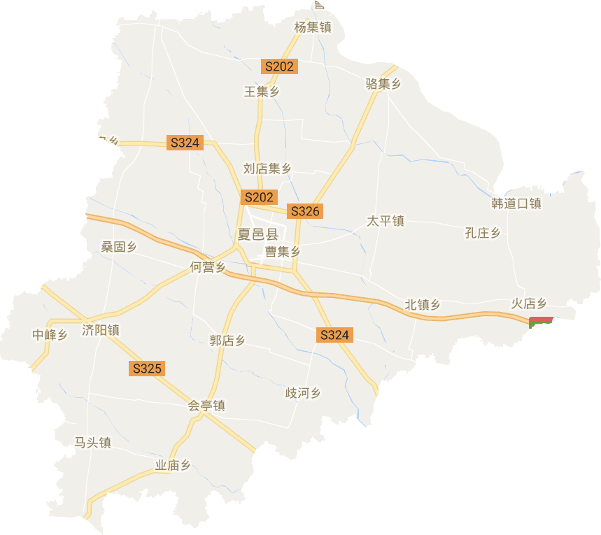 夏邑縣電子地圖