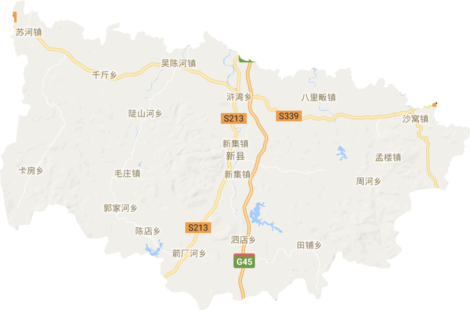 新縣電子地圖
