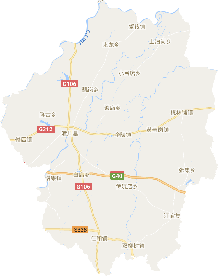 潢川縣電子地圖
