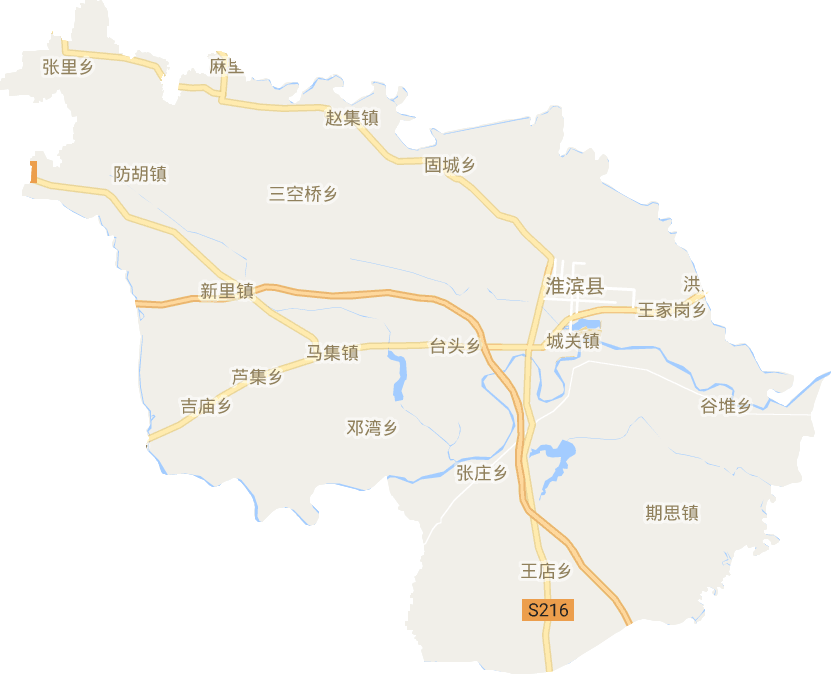 淮濱縣電子地圖