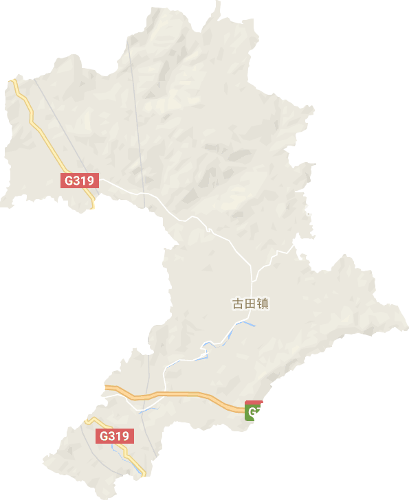 古田鎮電子地圖