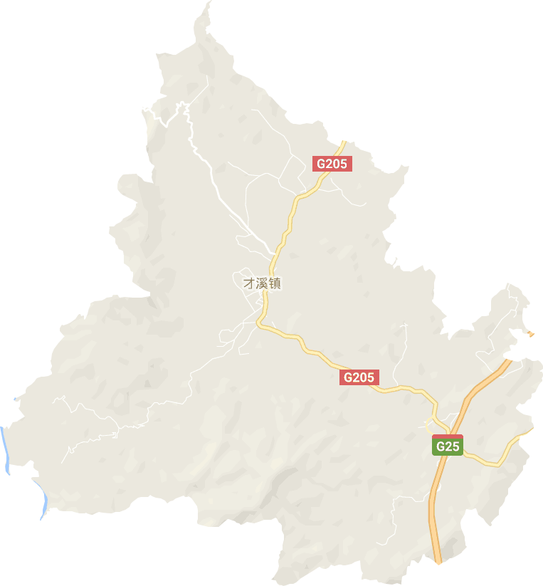 才溪鎮電子地圖