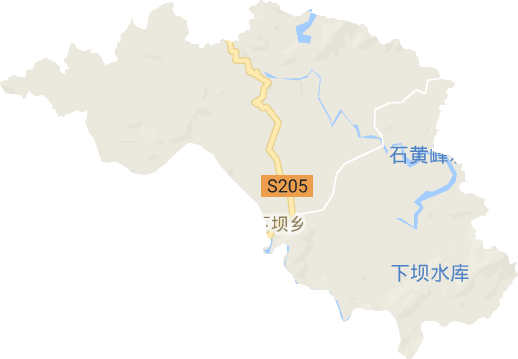 下壩鄉(xiāng)電子地圖