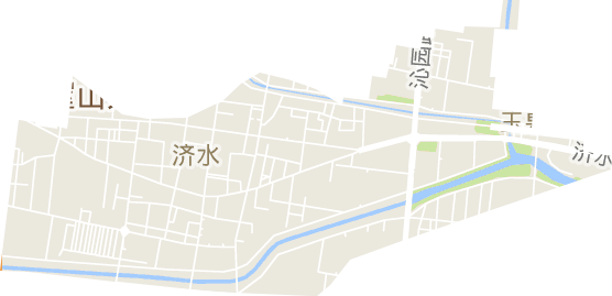 濟源市濟水街道電子地圖