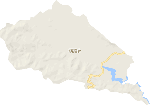 橫路鄉電子地圖
