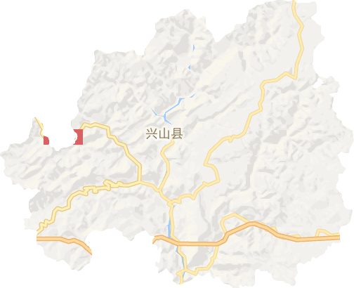 興山縣電子地圖
