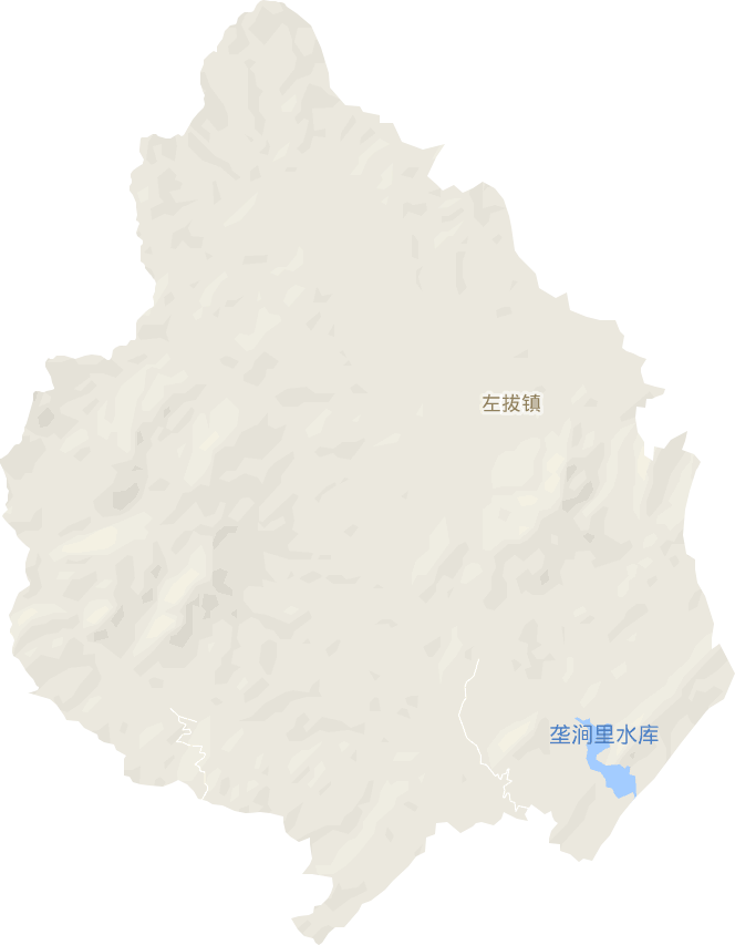 左拔鎮電子地圖