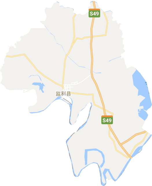監利縣電子地圖