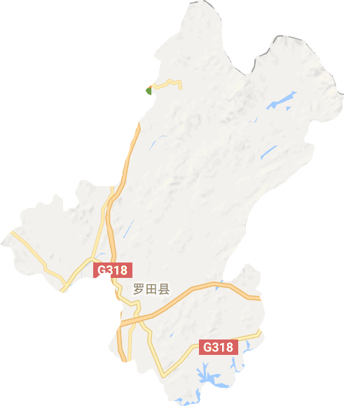 羅田縣電子地圖