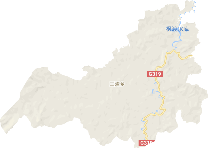 三灣鄉電子地圖