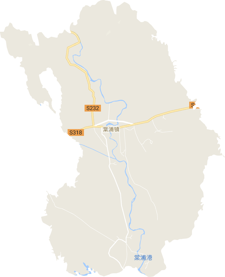 棠浦鎮電子地圖