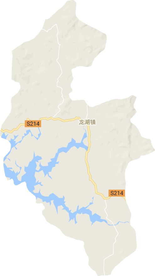 龍湖鎮電子地圖