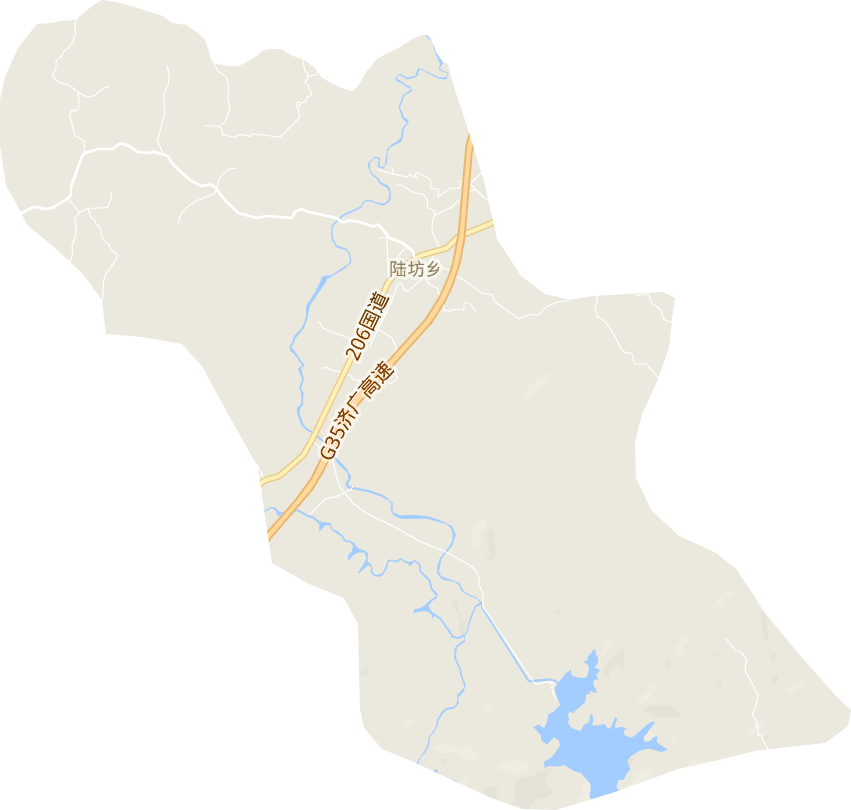 陸坊鄉電子地圖