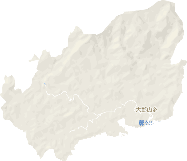 大鄣山鄉電子地圖