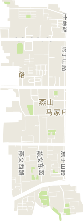 燕山街道電子地圖