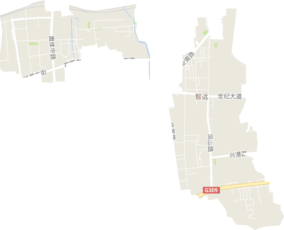 智遠街道電子地圖