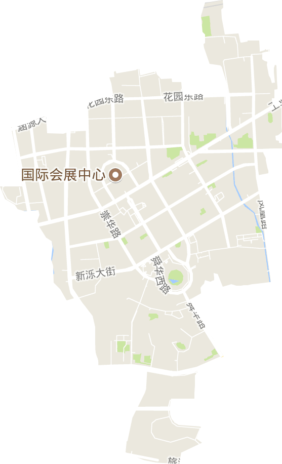 舜華路街道電子地圖