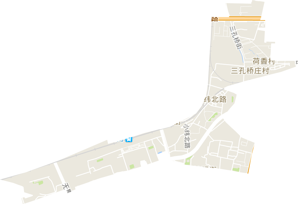 緯北路街道電子地圖