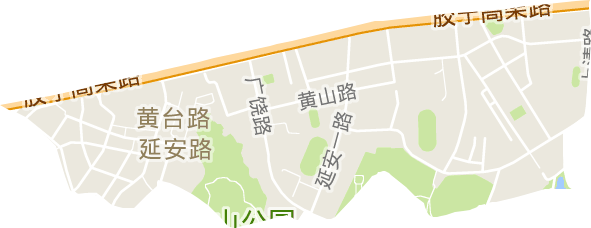 延安路街道電子地圖