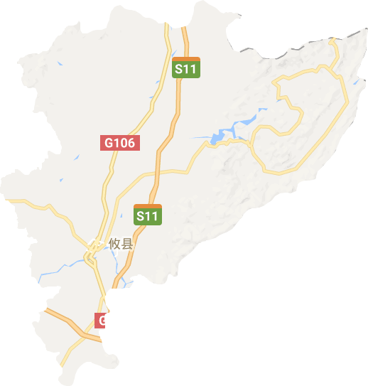 攸縣電子地圖