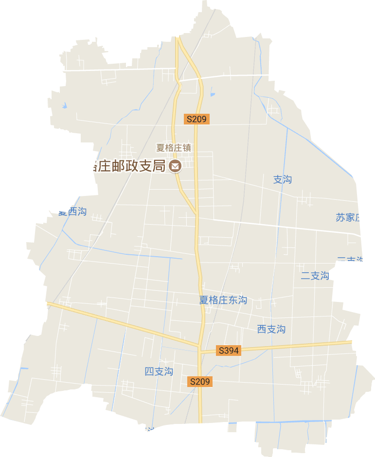 夏格莊鎮(zhèn)電子地圖