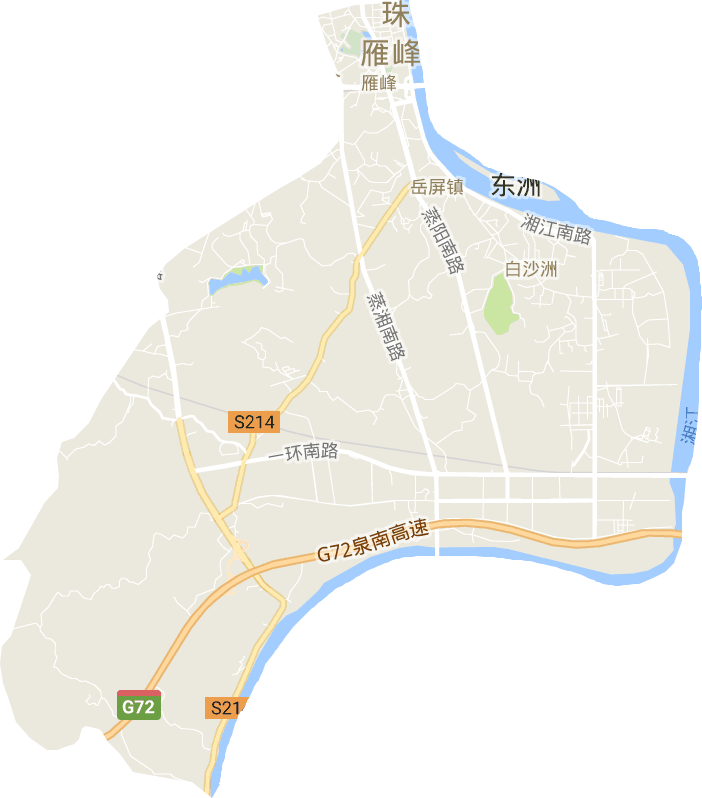 雁峰區(qū)電子地圖