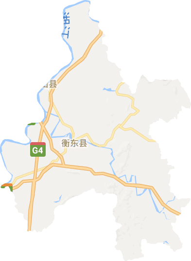 衡東縣電子地圖