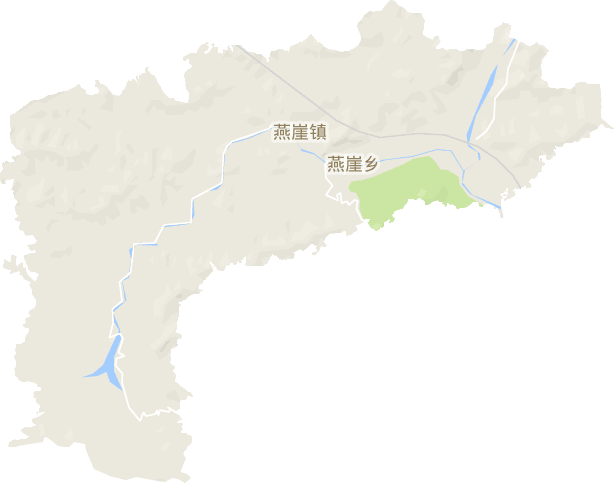 燕崖鎮電子地圖