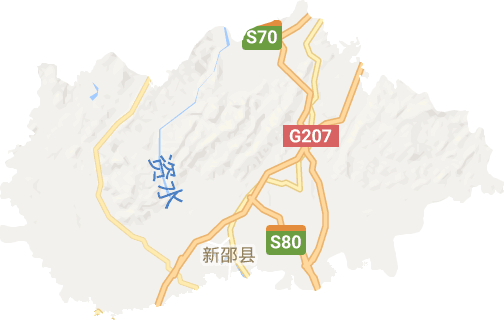 新邵縣電子地圖