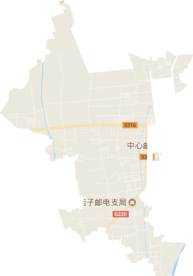 鳳凰城街道電子地圖
